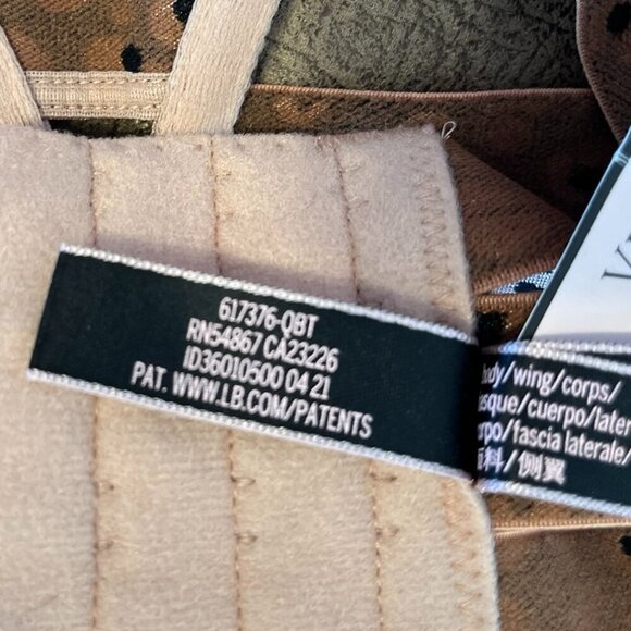 Victoria Secret Animal Print Sexy Unlined Demi Strappy Open Cutout Bra Sz 34D - Picture 6 of 7